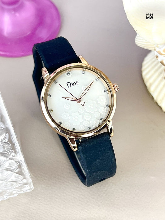 Dios Silicone Strap Watch